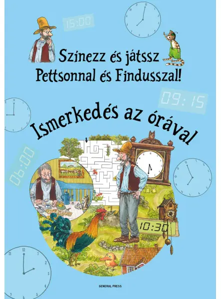 SZÍNEZZ ÉS JÁTSSZ PETTSONNAL ÉS FINDUSSZAL! - ISMERKEDÉS AZ ÓRÁVAL
