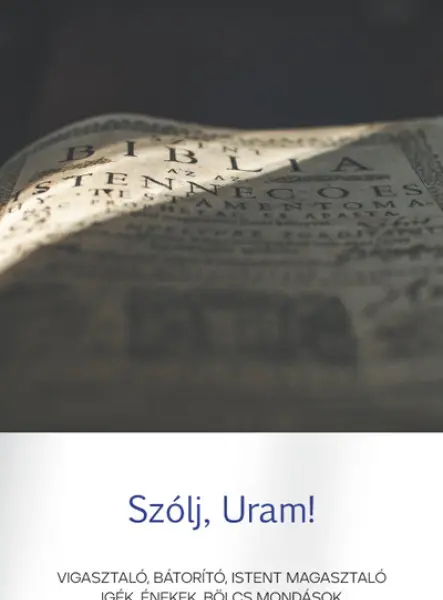SZÓLJ, URAM!