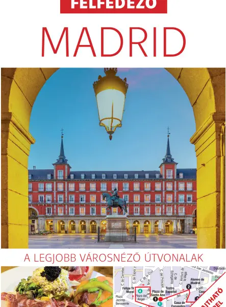 MADRID - LINGEA FELFEDEZŐ,ÖSSZEHAJTHATÓ TÉRKÉPPEL 2. KIADÁS)