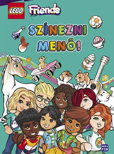 LEGO FRIENDS - SZÍNEZNI MENŐ!