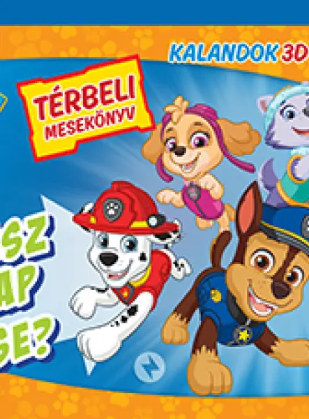 MANCS ŐRJÁRAT - KI LESZ A NAP HŐSE? - TÉRBELI MESEKÖNYV