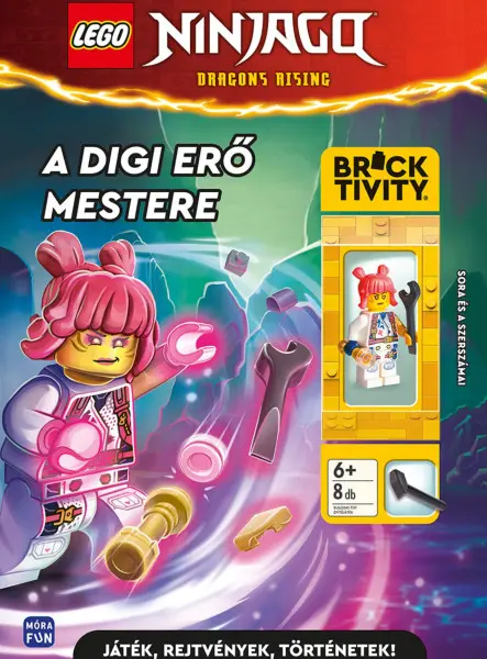 LEGO NINJAGO -  A DIGI ERŐ MESTERE - JÁTÉK, REJTVÉNYEK, TÖRTÉNETEK!