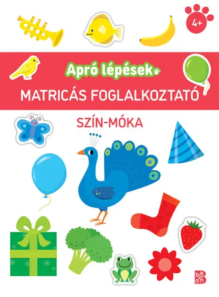 APRÓ LÉPÉSEK - SZÍN-MÓKA - MATRICÁS FOGLALKOZTATÓ APRÓ LÉPÉSEK - SZÍN-MÓKA - MATRICÁS FOGLALKOZTATÓ