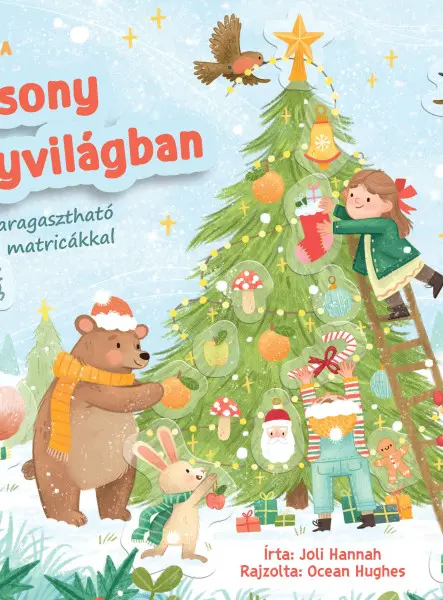 KARÁCSONY A NAGYVILÁGBAN - ÚJRARAGASZTHATÓ MATRICÁKKAL