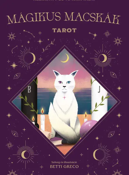 MÁGIKUS MACSKÁK - TAROT KÁRTYA KÉZIKÖNYVVEL