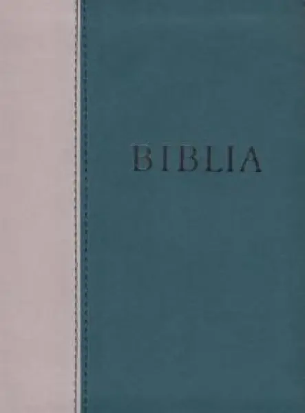 BIBLIA (REVIDEÁLT ÚJ FORDÍTÁS, PUHA TÁBLÁS, VARROTT, ZÖLD)
