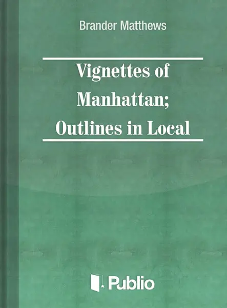 Vignettes of Manhattan Outlines in Local Color Vignettes of Manhattan Outlines in Local Color