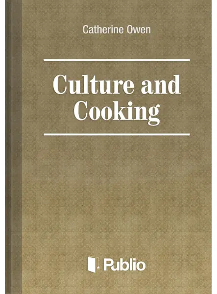 Culture and Cooking
