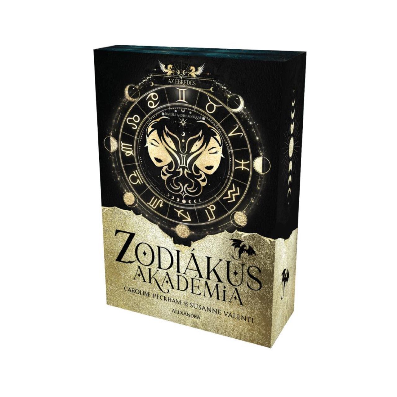 ZODIÁKUS AKADÉMIA - AZ ÉBREDÉS - (ÉLDEKORÁLT, KÉK - ÉLRE HAJLÓ FÜLES)