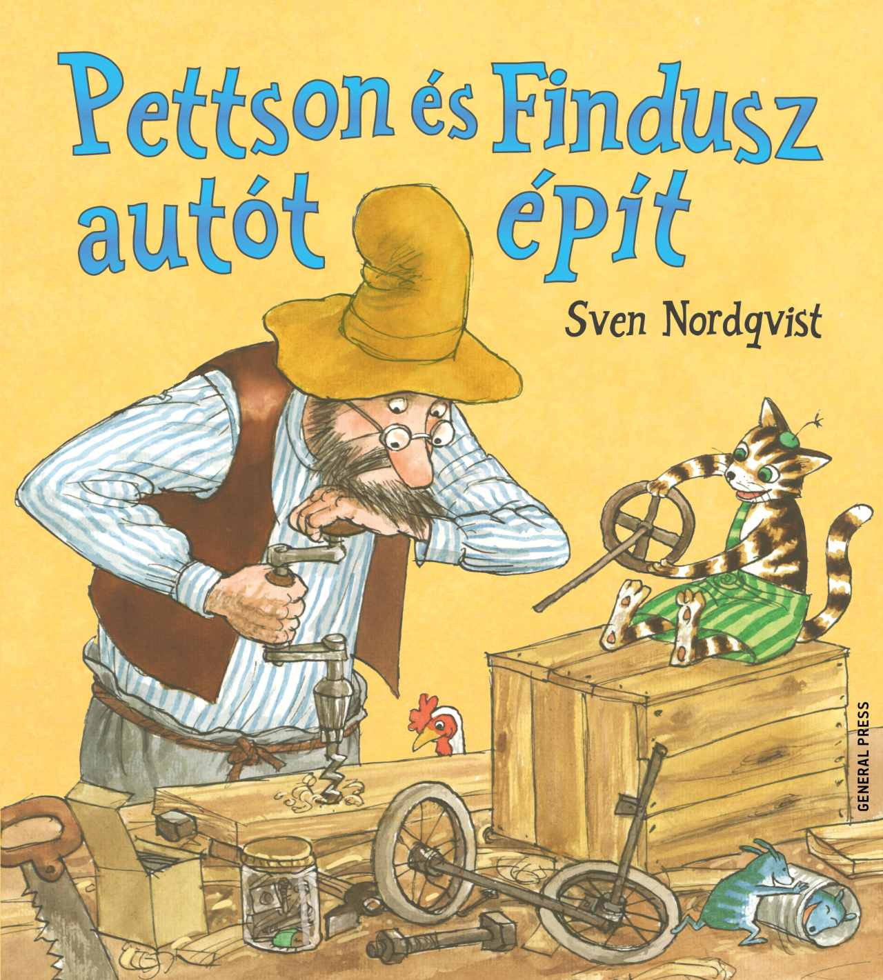 PETTSON ÉS FINDUSZ AUTÓT ÉPÍT