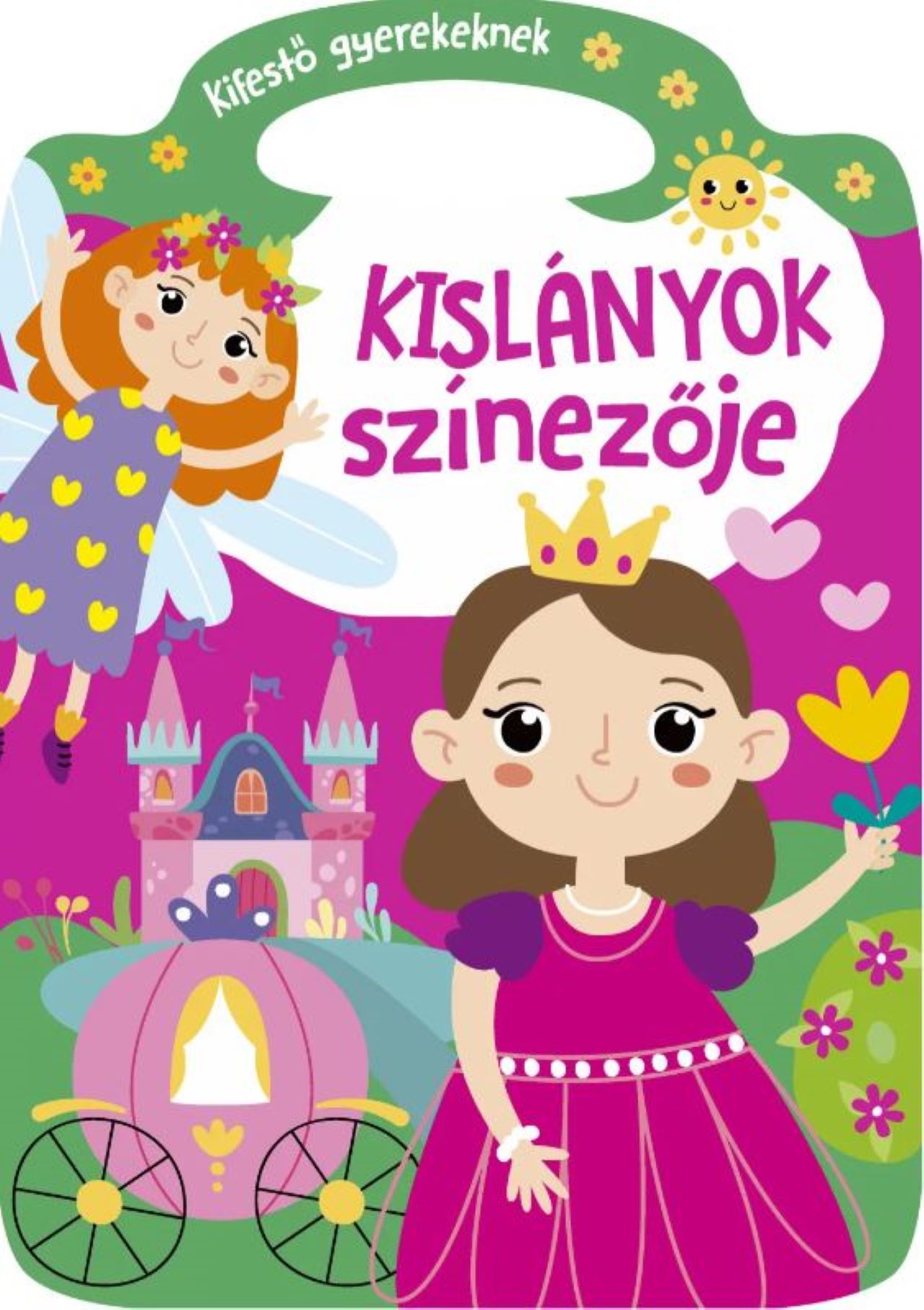 KISLÁNYOK SZÍNEZŐJE - KIFESTŐ GYEREKEKNEK