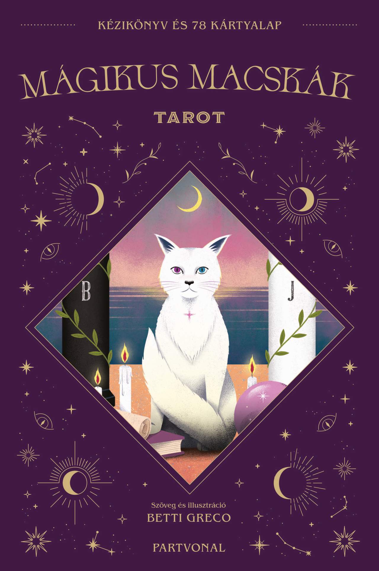 MÁGIKUS MACSKÁK - TAROT KÁRTYA KÉZIKÖNYVVEL