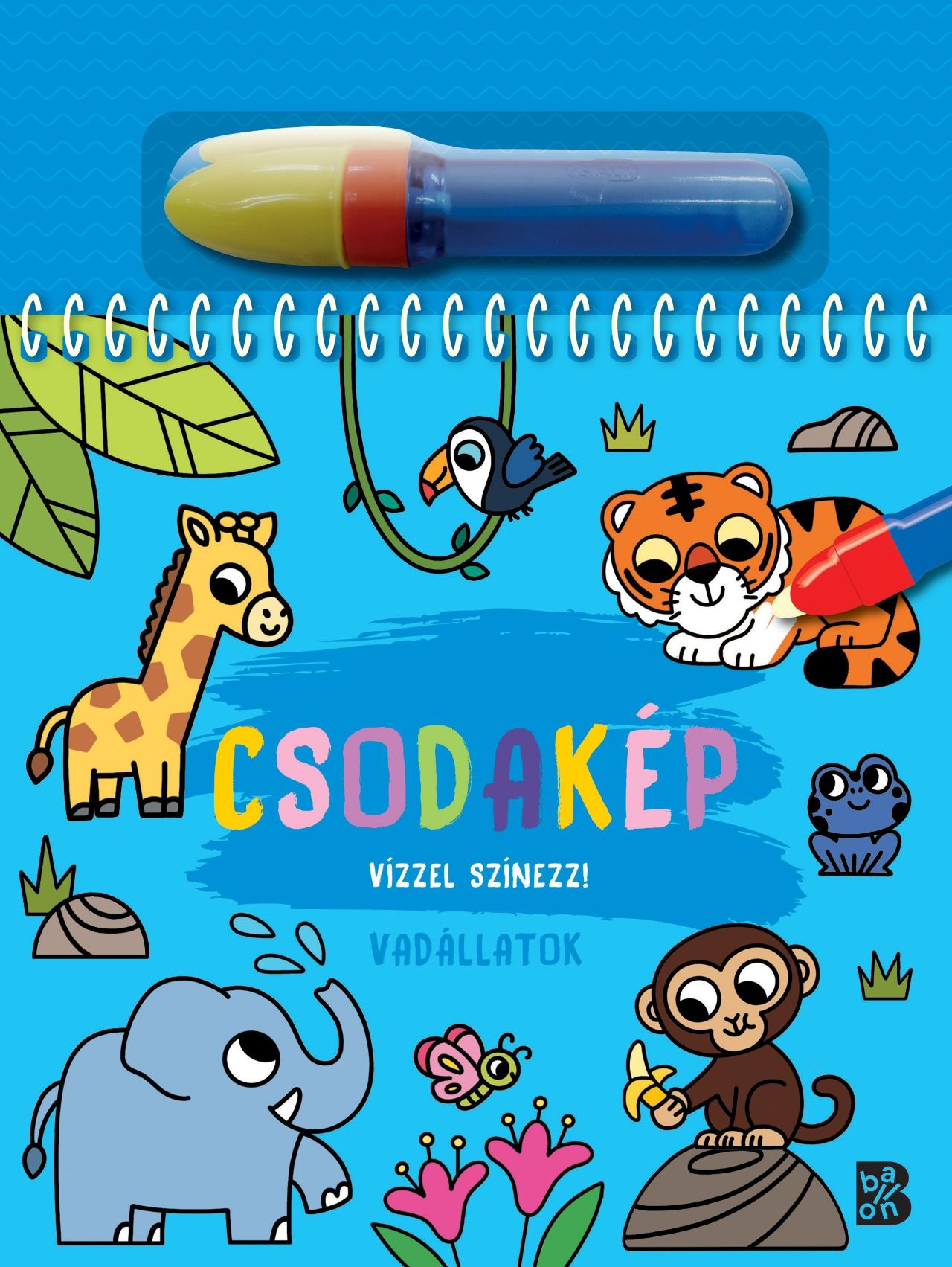 CSODAKÉP  - VÍZZEL SZÍNEZZ! - VADÁLLATOK