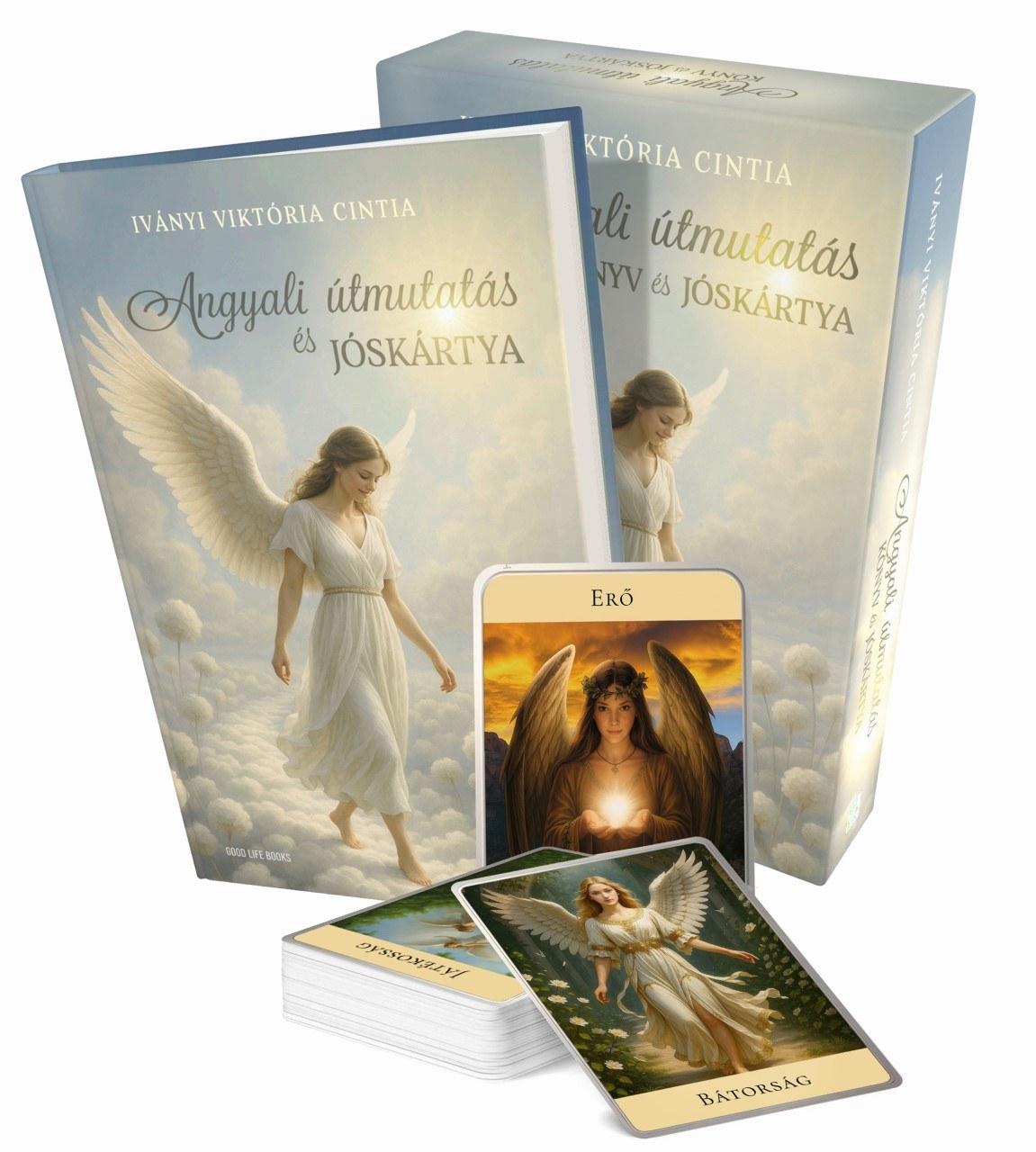ANGYALI ÚTMUTATÁS - KÖNYV ÉS JÓSKÁRTYA