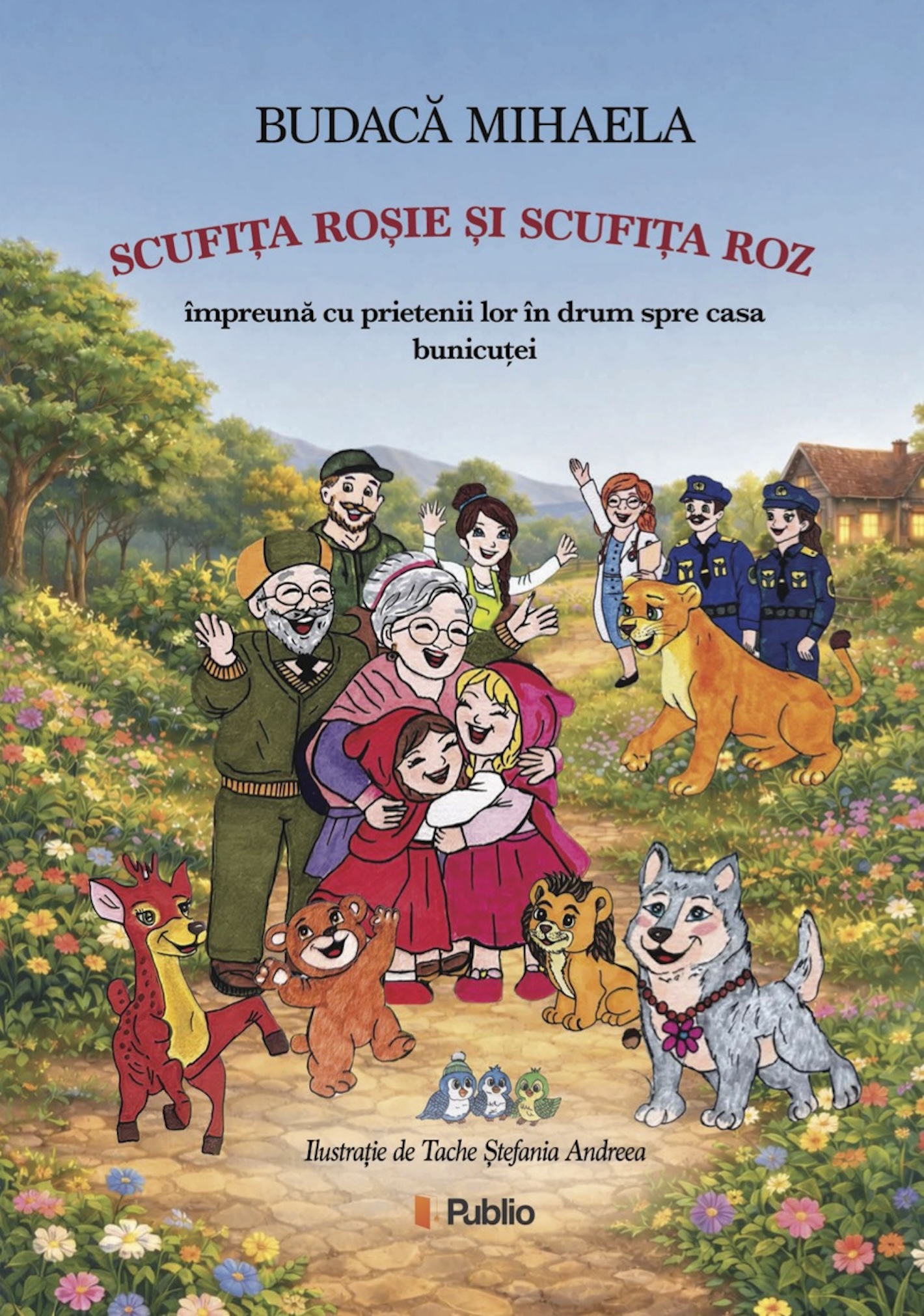 Scufita Rosie si Scufita Roz 